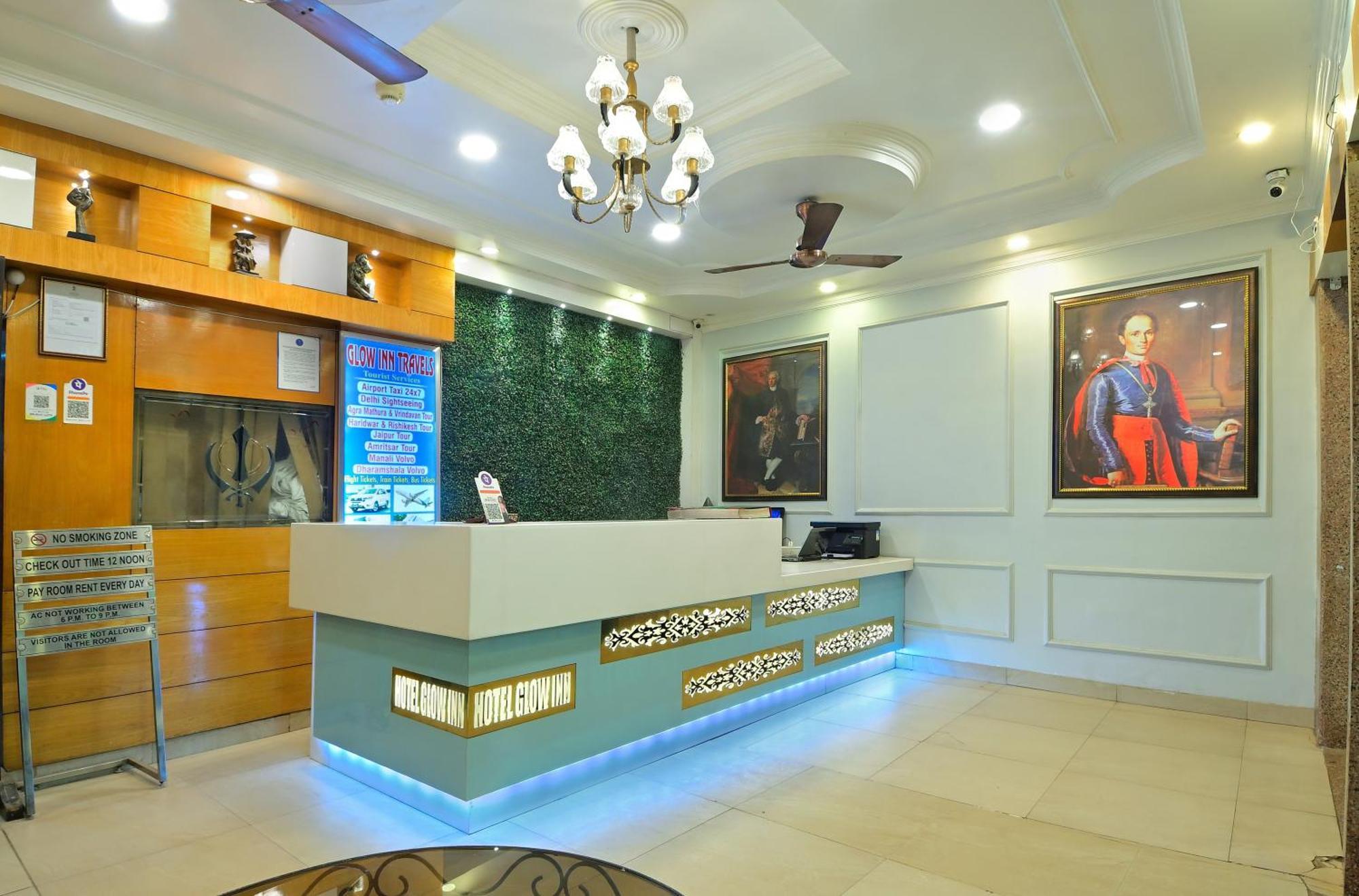 Hotel Glow Inn Paharganj-3 Mins Walk From New Delhi Railway Station Exterior photo
