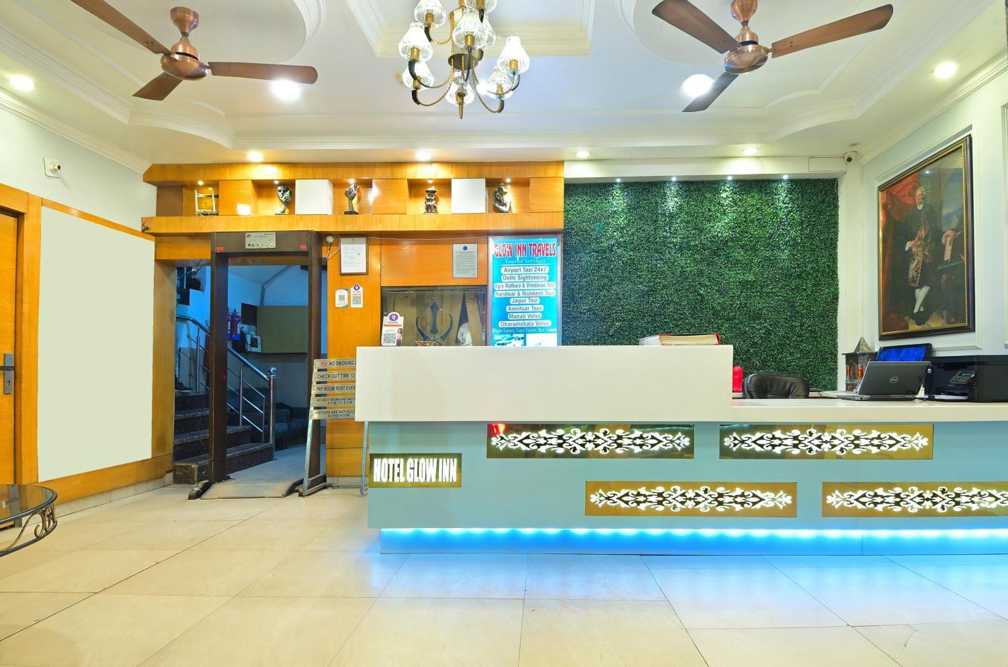 Hotel Glow Inn Paharganj-3 Mins Walk From New Delhi Railway Station Exterior photo
